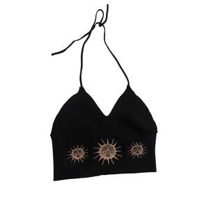 Women’s Sun design halter top